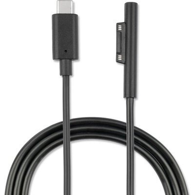 USB-C кабел за Microsoft Surface таблети (100 см) - 4smarts Microsoft Surface Connect to USB-C Charging Cable 5A (черен) (4S468683)
