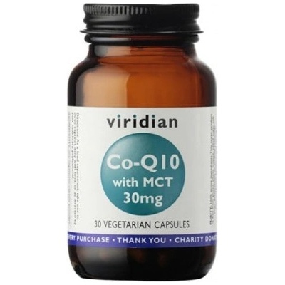 Viridian Co-enzym Q10 with MCT 30 mg 60 kapslí