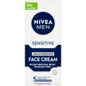 Nivea Крем за чувствителна кожа Nivea For Men 75 мл