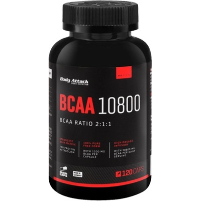 Body Attack Bcaa 10800 [120 капсули]
