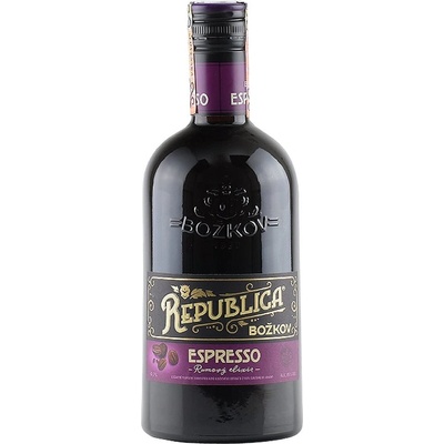 Božkov Republica Espresso 35% 0,7 l (čistá fľaša)