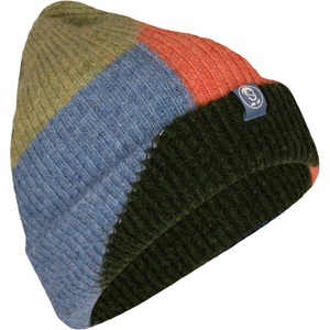 Trollkids Детска зимна шапка (beanie) Trollkids Kid's Lifjell Cap Beanie - Shadow Blue / Kiwi / Vivid Orange - размер 52-56 cm (904-6545-0412)