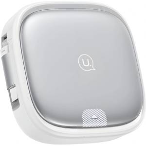 USAMS Кабел USAMS разтегаем 3в1 MicroUSB/USB-C/Lightning 60W, сребърен (Usa001336)