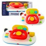 LEAN Toys Simulator Driving For Kids Interactive Steering Wheel Lights Sounds