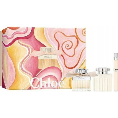 Chloe Chloé dárková sada EDP 75 ml + tělové mléko 100 ml + EDP 10 ml