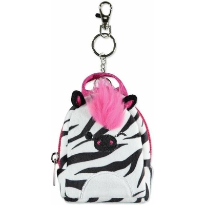 Klíčenka Squishmallows batůžek na klíče Zebra Tracey
