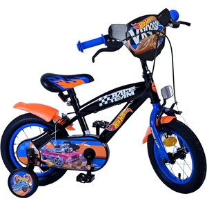 E & L Cycles Детски велосипед с помощни колела E&L cycles - Hot Wheels, 12 (31257-SAFW)