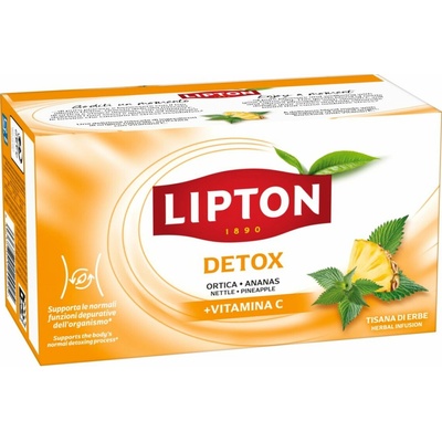 Lipton Čaj detox vitamín C 17 x 1,9 g