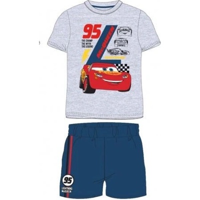 E plus M Disney Cars šedé tm.modrá