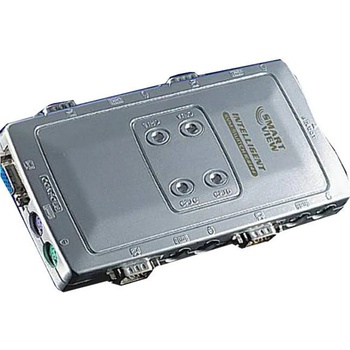 Roline VALUE 14.99. 3294 : : Автоматичен KVM Switch, 1x User към 4x PCs