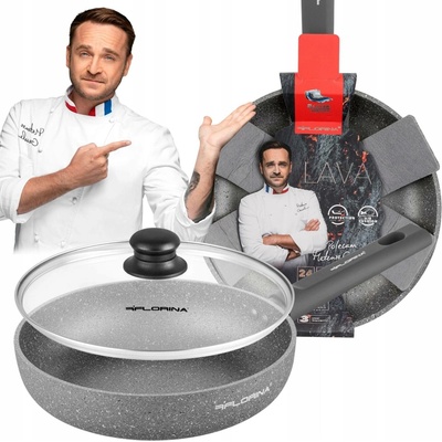 Florina Tradiční pánev Lava 24 cm granitová