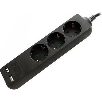 V-TAC 3 Plug + 2 USB 1,5 m (8776)