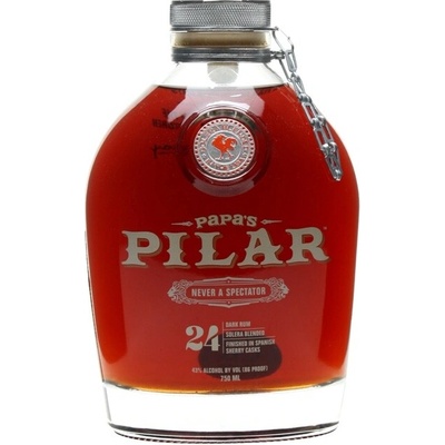 PAPA´S PILAR 24 SOLERA SPANISH SHERRY CASKS LIMITED EDITION 43% 0,7 l (čistá fľaša)