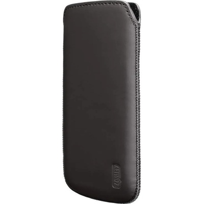 Artwizz Leather Pouch - кожен калъф за iPhone 5, iPhone 5S, iPhone SE (черен-мат)