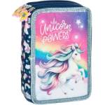  Unicorn 16 ученически несесер с 3 ципа, ПЪЛЕН