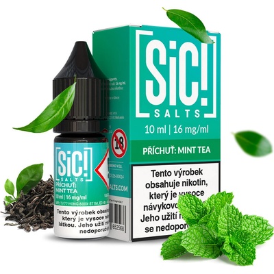 Sic! Salts Mint Tea Ice 10 ml 16 mg