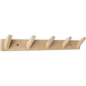 Yes Everyday Стенна закачалка от масивен дъб в светло естествен цвят 57 cm Daiki - Yes Everyday (180505)
