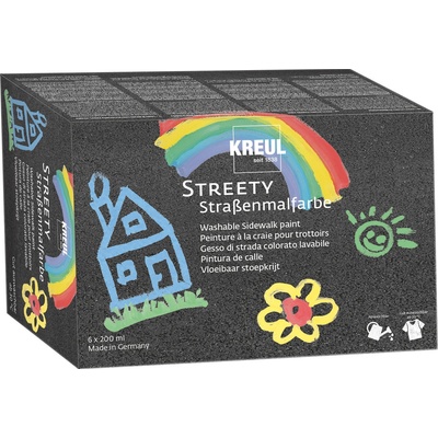 Kreul Streety Тебешир 6 x 200 ml (43110)
