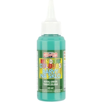 Koh-i-noor Slupovací barva na sklo 9742011 zelená tmavá 60ml – Zboží Dáma