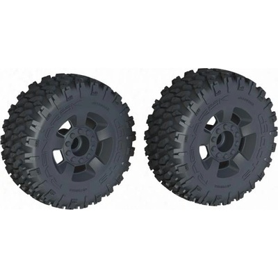Arrma колело с гума dBoots Ragnarok MT, диск черен (2)