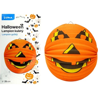 Lampion 25cm kulatý dýně LUMA