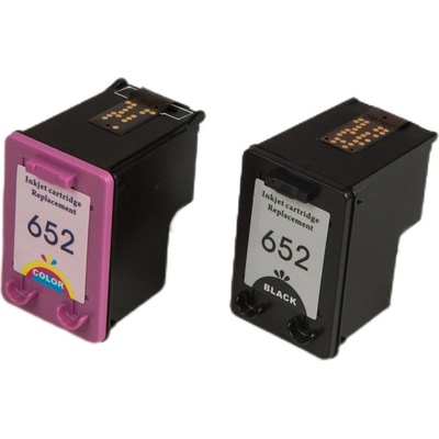 Tonerhub Обновен мастилен пълнеж F6V25AEBHK / F6V24AEBHK, no. 652XL, black+color/20ml+18ml за принтери HP (multipack) (F6V25AE#BHK/F6V24AE#BHK)