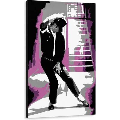Ručne maľovaný POP Art obraz Michael Jackson - 40x60 cm