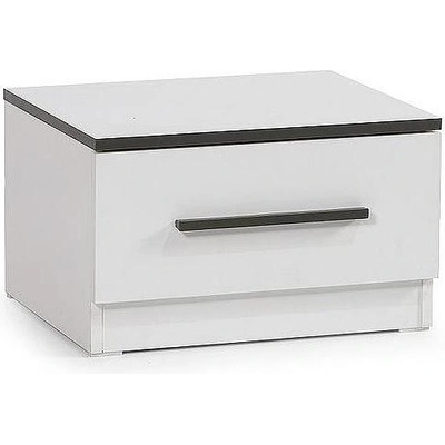 Нощно шкафче Infinity бял мат