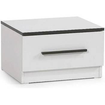 Нощно шкафче Infinity бял мат
