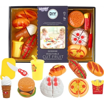 WOOPIE Sada na krájanie cukroviniek XXL Fast Food