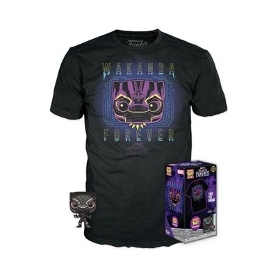 Funko Pop! Pocket a tričko Marvel BP Black Panther L