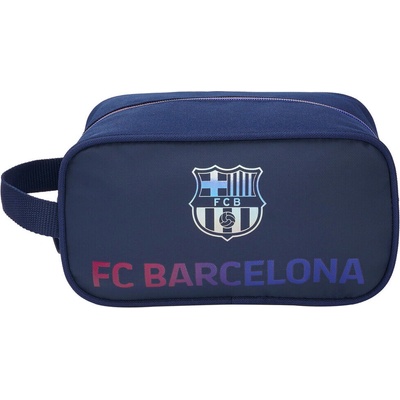 Fan-shop hygienická taštička Barcelona FC case silver