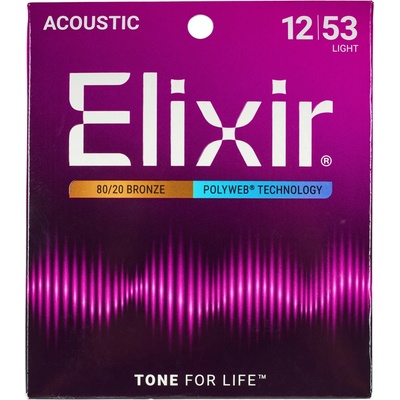 Elixir Polyweb 80/20 Bronze Light