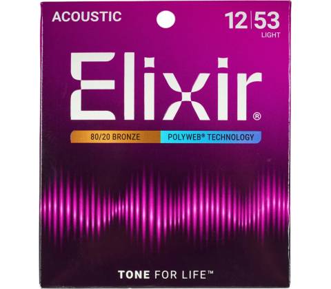 Elixir Polyweb 80/20 Bronze Light