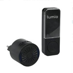 DPM db002b - Безжичен кинетичен звънец, 230v, lumio, черен (db002b)