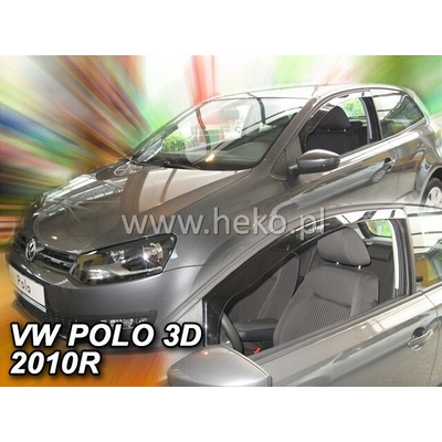 Deflektory Volkswagen Polo, 3-dverová 2009-2017