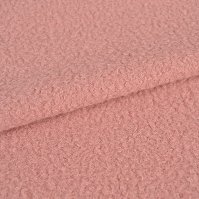 Kabátovina soft Bouclé barva starorůžová