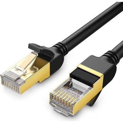 Ugreen NW107 Kruhový Ethernet RJ45, Cat.7, STP, 15m, černý