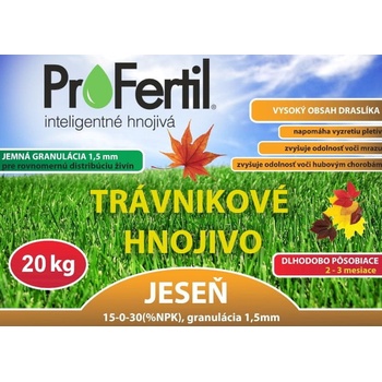 ProFertil ProFertil Jeseň 15-0-30 2-3 mesačné hnojivo 20 kg