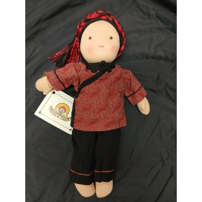 Dolls4Tibet Tibetská hadrová přátelství Norbu
