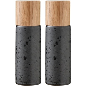 Bitz Черен керамичен комплект мелнички за сол и пипер 2 бр. Gastro Black - Bitz (821500)