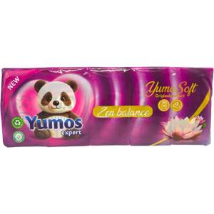  Yumos носни кърпи, 10 броя, Лилия