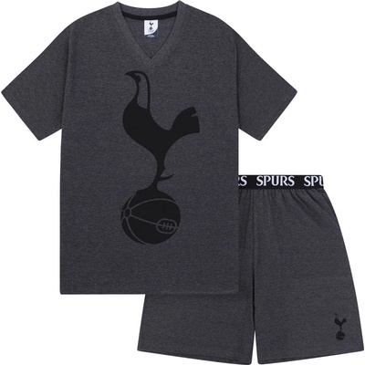 Tottenham Hotspur pánské pyžamo krátké šedé