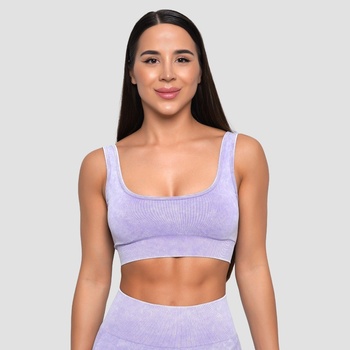 GymBeam Безшевен спортен сутиен Lift Violet XL