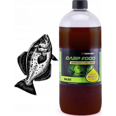 Tandem Baits Euro Booster XXL Halibut 1 l