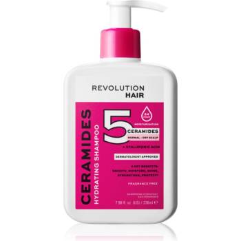 Revolution Beauty 5 Ceramides + Hyaluronic Acid хидратиращ шампоан с церамиди 236ml