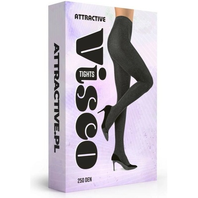 ATTRACTIVE VISCO PUNČOCHÁČE 250 DEN grey