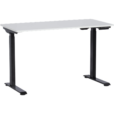 Carmen Ергономично бюро с регулиране на височината Carmen CR-119 - бял-черен (3510003_4)