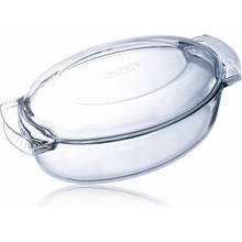 Pyrex Pekáč forma varné sklo s pokrievkou 39x22,5 cm