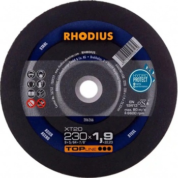Rhodius Rezný kotúč 230 x 1,9 x 22,23 mm 206266